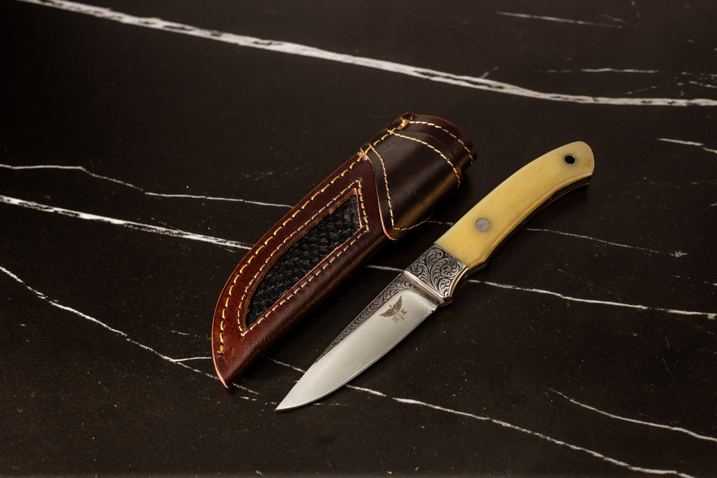 HTK15 - WE4 - Engraved 440C Knife