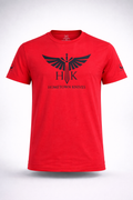 Red & Black Short Sleeves HTK TShirt - HomeTown Knives