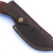 HTS-52 custom handmade Damascus Skinner Knife / Rose Wood Handle /Twist Pattern / Camping / Hunting / Field / Skinning Knife / Hand Made - HomeTown Knives