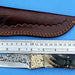 HTK - 281   Knife/ Skinner / Hunting / Camping / Hand Made / Custom / Ram Horn  Handle / 1095 Steel - HomeTown Knives