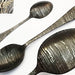 HTS-61 Damascus custom handmade SPOON hand forged // ONLY available at HomeTown Knives - HomeTown Knives