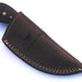 HTS - 11 custom handmade Damascus Skinner Knife / WENGE wood handle / Great quality - HomeTown Knives