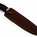 HTS-508  Damascus Knife custom handmade Bowie / WENGE Hardwood Handle / Damascus Fittings - HomeTown Knives
