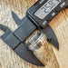 HTU-3 Damascus Ring : Forged & Hand Crafted  - Square Slotted Sides - HomeTown Knives