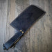 HTS-502 Thin Meat Cleaver Damascus / Kitchen/ Handmade / Custom / Forged / Hand File Spine / Heafty - HomeTown Knives