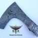HTK001 Damascus  Knife/ Viking Axe Head / Hunting / Camping / Hand Made / Custom - HomeTown Knives