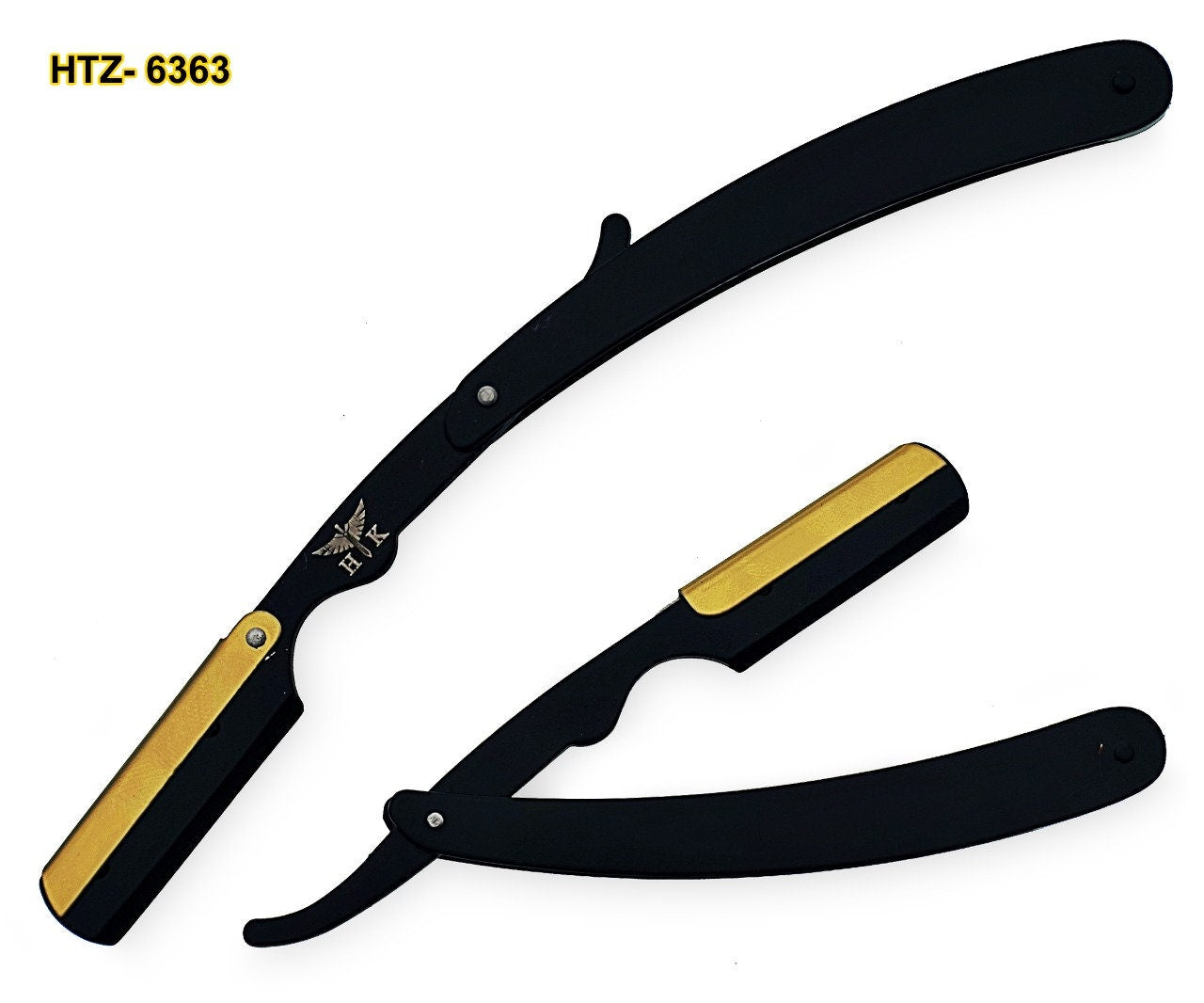 HTRR3 // Replaceable Blade Damascus Straight Razor // Close Shave // UNIQUE Handmade // Custom //  Turquoise + Wenge + Copper Scales