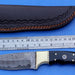 HT-9  Damascus Knife custom handmade Skinner / Buffalo Horn / Great quality - HomeTown Knives