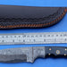 HT-10  Damascus Knife custom handmade Skinner / Buffalo Horn / Great quality - HomeTown Knives