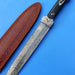 HTK-102  Damascus Knife custom handmade Dagger / Buffalo Horn handle / Great quality - HomeTown Knives