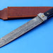 HTK-102  Damascus Knife custom handmade Dagger / Buffalo Horn handle / Great quality - HomeTown Knives