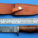 HT-21  Damascus Knife custom handmade  Skinner / Sanmai / Rose Wood Handle / Camping / Hunting - HomeTown Knives