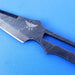 HT-1 Damascus Knife Tool / Utility / Handmade / Custom / Forged / Micarta / Hand File Spine / Kydex - HomeTown Knives