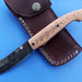 HTK -271  Damascus Knife custom handmade Folder Brass handler / Liner Lock - HomeTown Knives